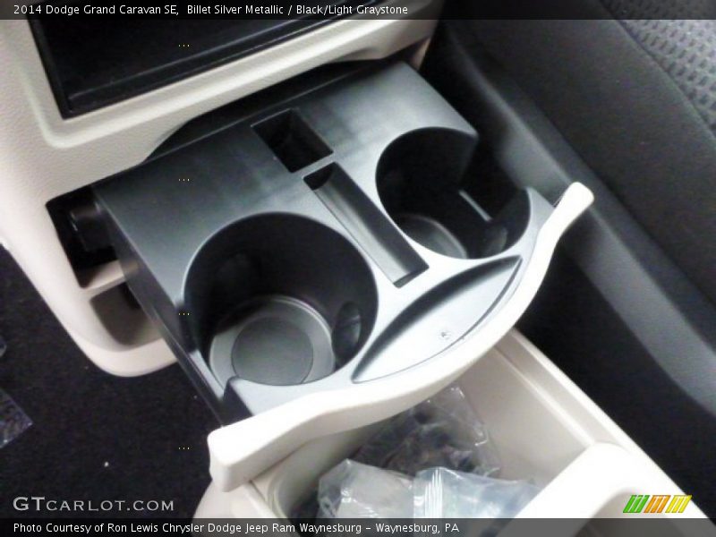 Billet Silver Metallic / Black/Light Graystone 2014 Dodge Grand Caravan SE