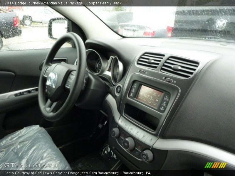 Copper Pearl / Black 2014 Dodge Journey Amercian Value Package