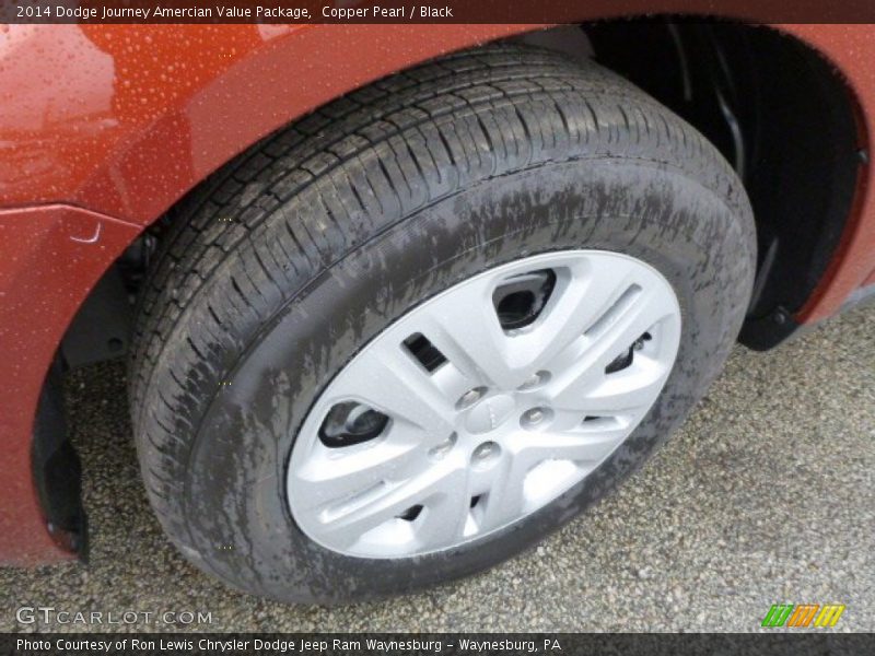 Copper Pearl / Black 2014 Dodge Journey Amercian Value Package