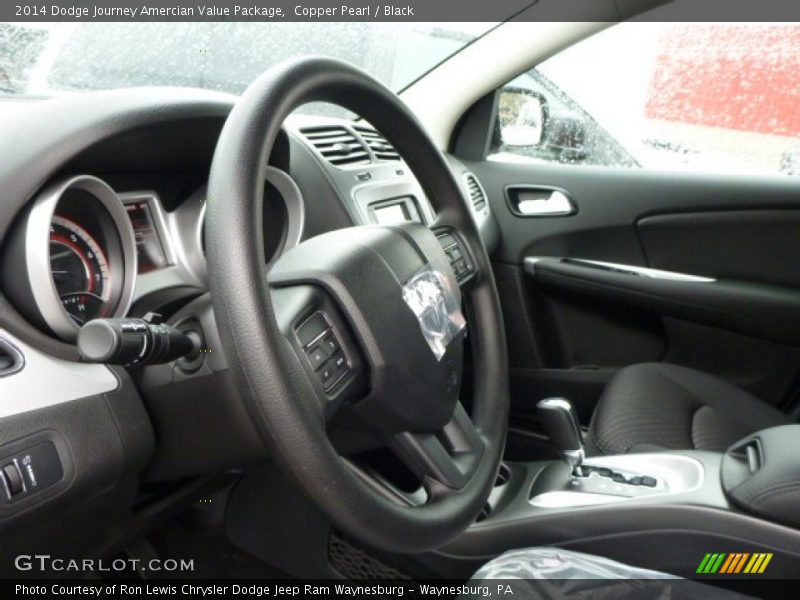 Copper Pearl / Black 2014 Dodge Journey Amercian Value Package