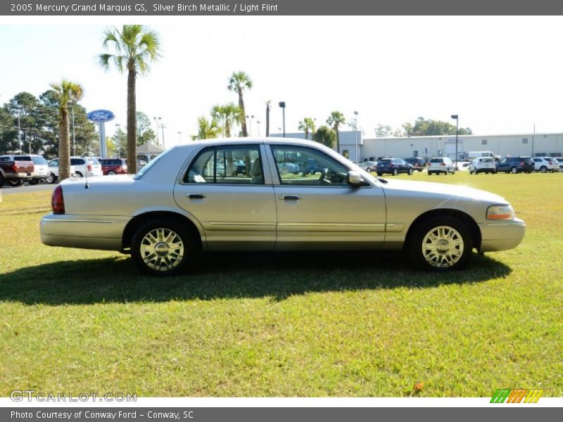 Silver Birch Metallic / Light Flint 2005 Mercury Grand Marquis GS