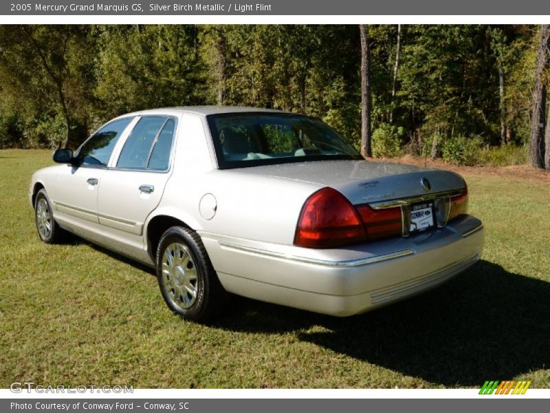 Silver Birch Metallic / Light Flint 2005 Mercury Grand Marquis GS