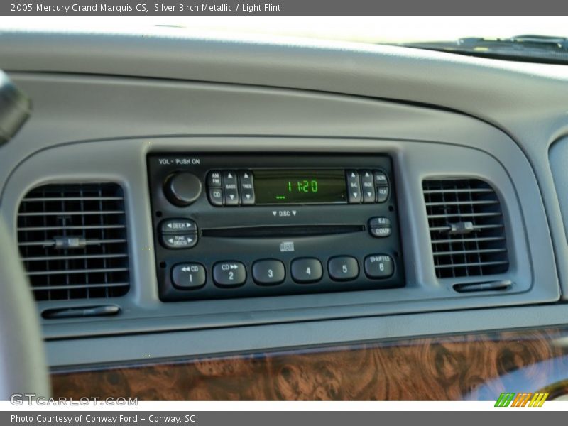 Silver Birch Metallic / Light Flint 2005 Mercury Grand Marquis GS