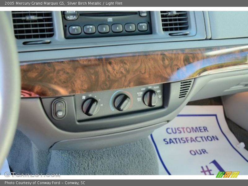 Silver Birch Metallic / Light Flint 2005 Mercury Grand Marquis GS