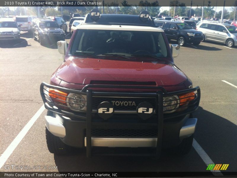 Brick Red / Dark Charcoal 2010 Toyota FJ Cruiser 4WD