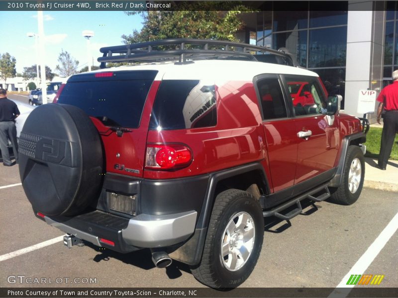 Brick Red / Dark Charcoal 2010 Toyota FJ Cruiser 4WD