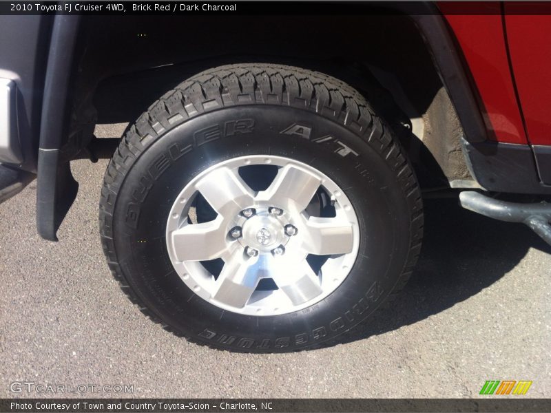 Brick Red / Dark Charcoal 2010 Toyota FJ Cruiser 4WD