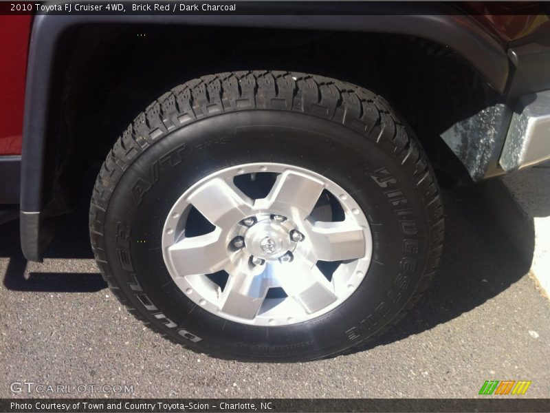 Brick Red / Dark Charcoal 2010 Toyota FJ Cruiser 4WD