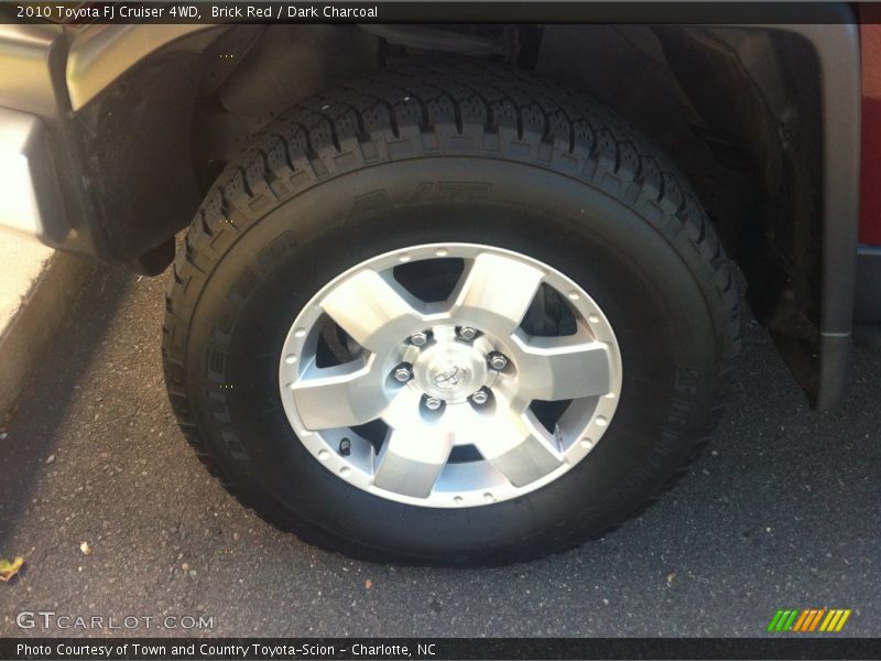 Brick Red / Dark Charcoal 2010 Toyota FJ Cruiser 4WD