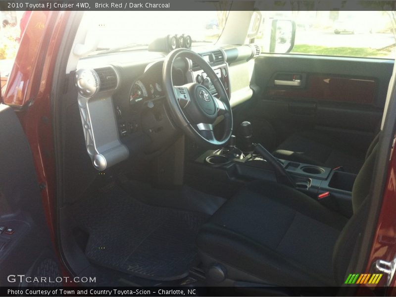 Brick Red / Dark Charcoal 2010 Toyota FJ Cruiser 4WD