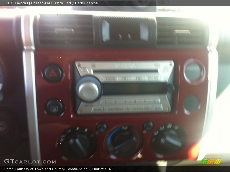 Brick Red / Dark Charcoal 2010 Toyota FJ Cruiser 4WD