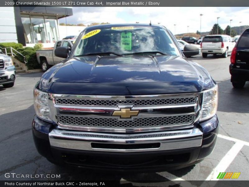 Imperial Blue Metallic / Ebony 2009 Chevrolet Silverado 1500 LT Z71 Crew Cab 4x4