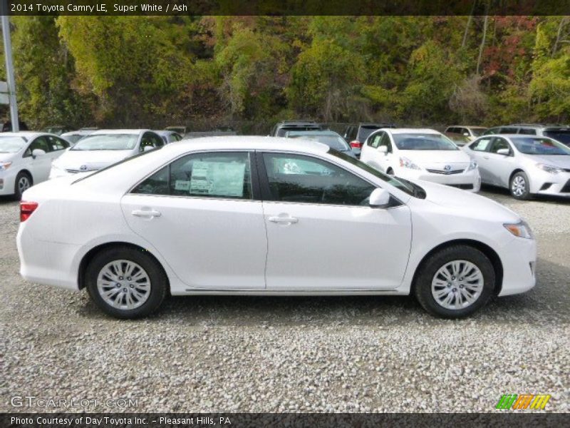 Super White / Ash 2014 Toyota Camry LE