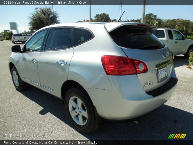 Brilliant Silver / Gray 2012 Nissan Rogue S Special Edition