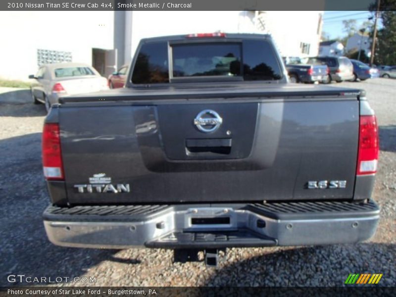 Smoke Metallic / Charcoal 2010 Nissan Titan SE Crew Cab 4x4