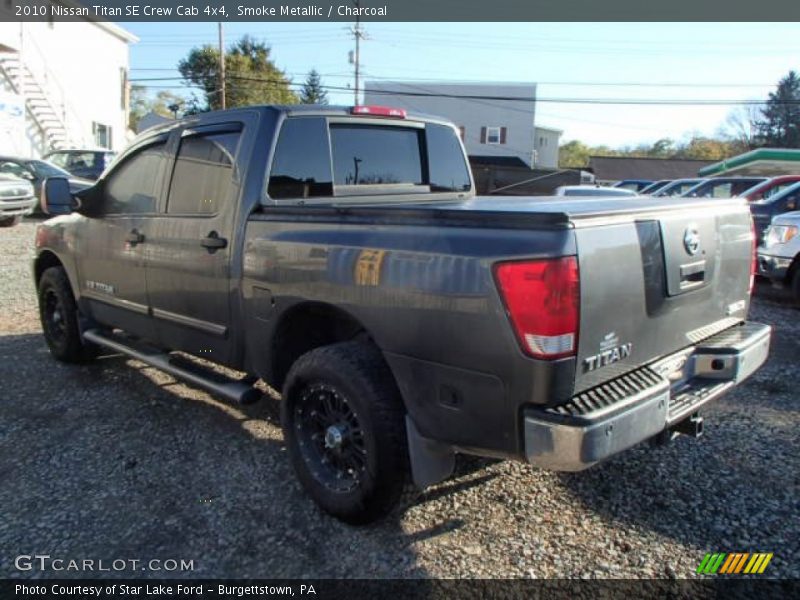 Smoke Metallic / Charcoal 2010 Nissan Titan SE Crew Cab 4x4