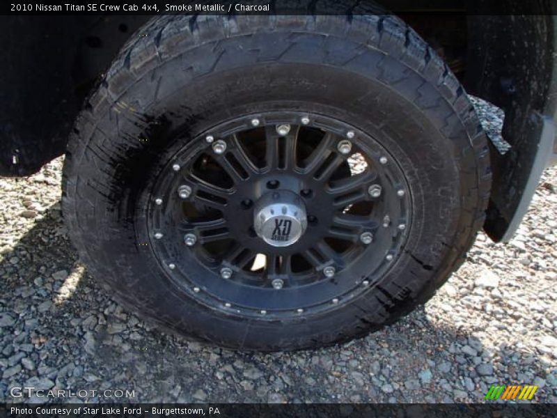 Smoke Metallic / Charcoal 2010 Nissan Titan SE Crew Cab 4x4
