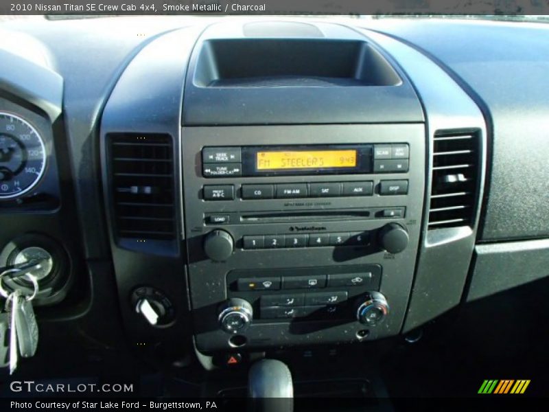 Smoke Metallic / Charcoal 2010 Nissan Titan SE Crew Cab 4x4