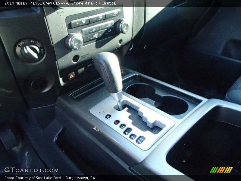 Smoke Metallic / Charcoal 2010 Nissan Titan SE Crew Cab 4x4