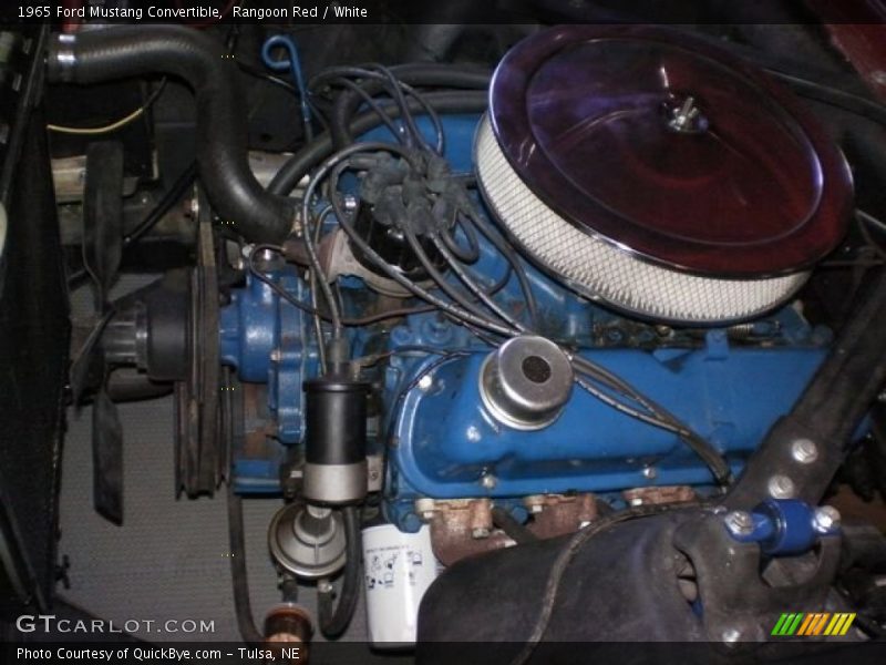  1965 Mustang Convertible Engine - 289 V8