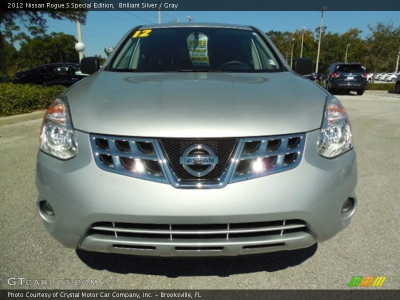 Brilliant Silver / Gray 2012 Nissan Rogue S Special Edition