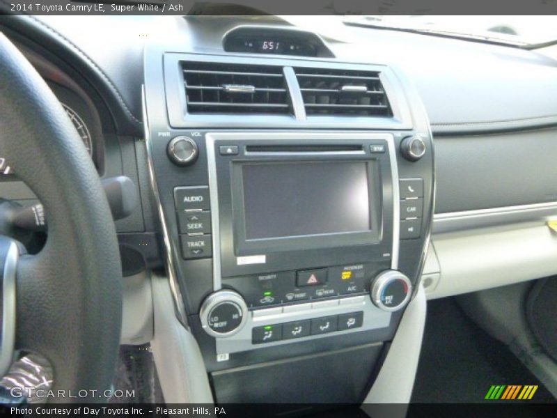 Super White / Ash 2014 Toyota Camry LE