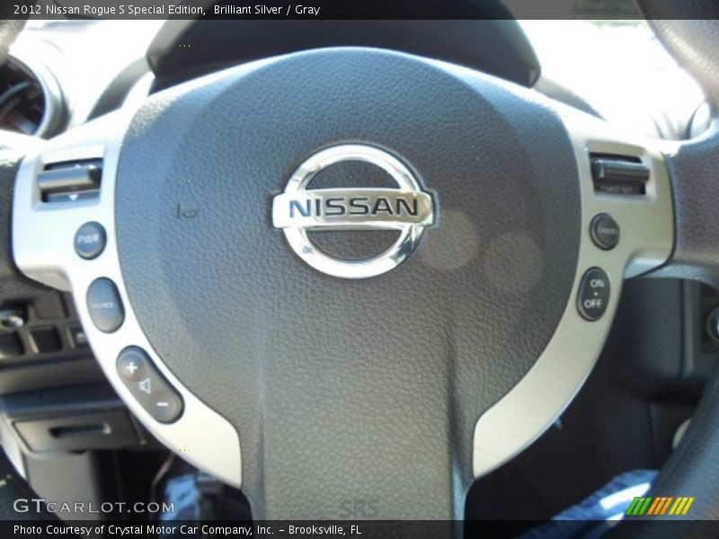 Brilliant Silver / Gray 2012 Nissan Rogue S Special Edition
