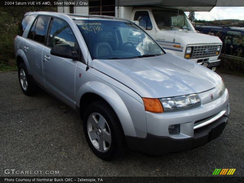 Silver Nickel / Gray 2004 Saturn VUE V6 AWD