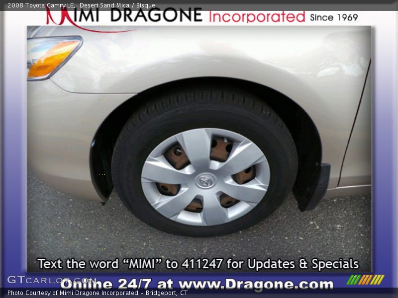 Desert Sand Mica / Bisque 2008 Toyota Camry LE