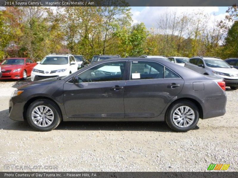 Magnetic Gray Metallic / Ash 2014 Toyota Camry L