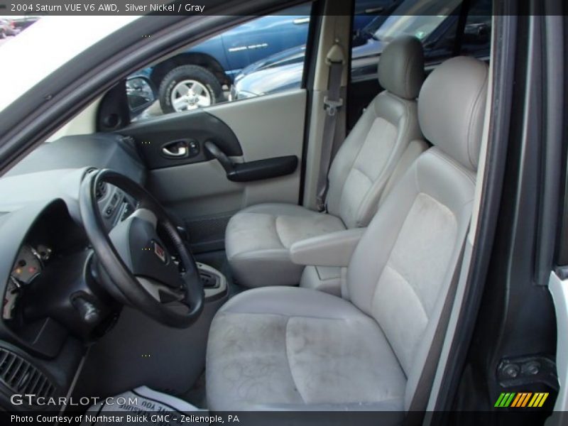 Silver Nickel / Gray 2004 Saturn VUE V6 AWD