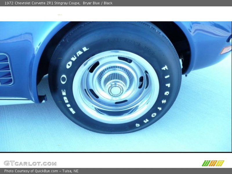 Bryar Blue / Black 1972 Chevrolet Corvette ZR1 Stingray Coupe