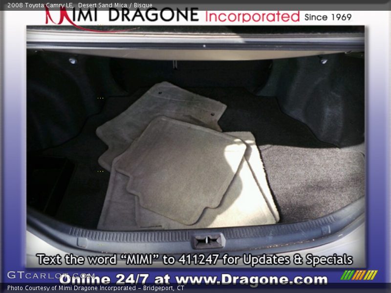 Desert Sand Mica / Bisque 2008 Toyota Camry LE