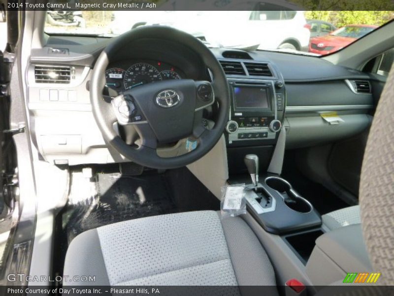 Magnetic Gray Metallic / Ash 2014 Toyota Camry L
