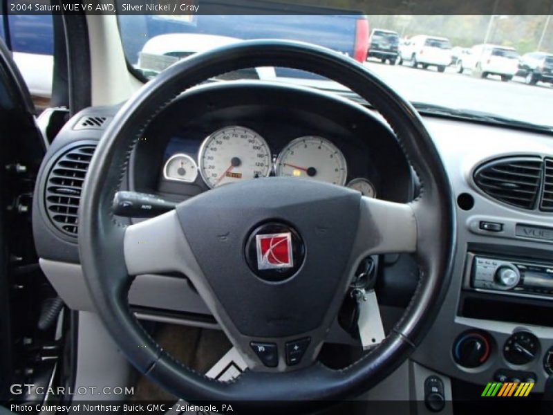 Silver Nickel / Gray 2004 Saturn VUE V6 AWD