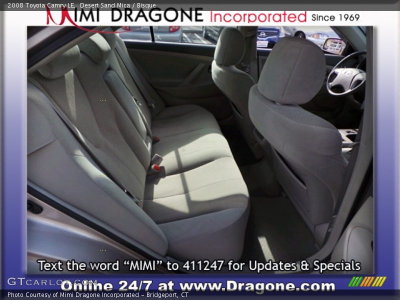 Desert Sand Mica / Bisque 2008 Toyota Camry LE