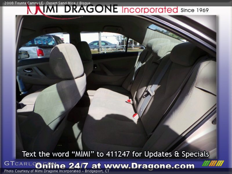 Desert Sand Mica / Bisque 2008 Toyota Camry LE