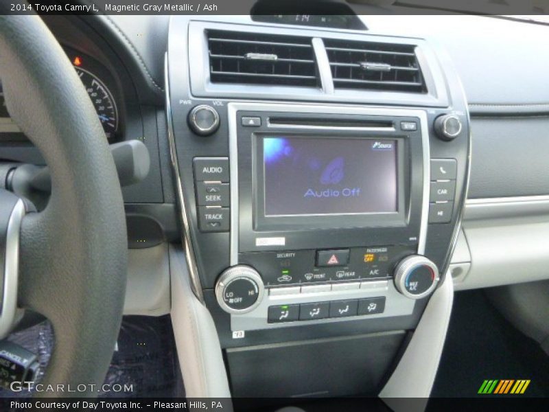 Magnetic Gray Metallic / Ash 2014 Toyota Camry L