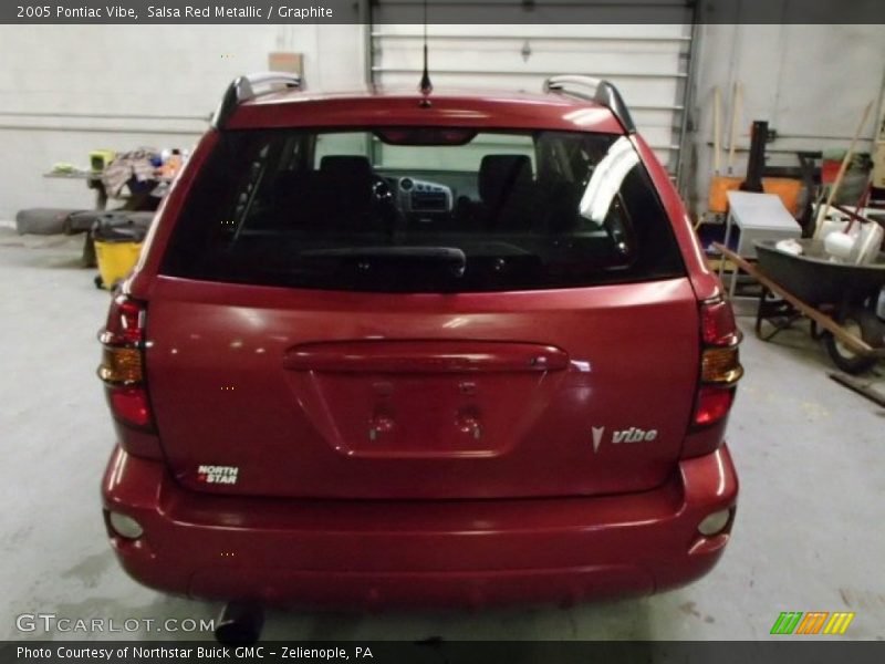 Salsa Red Metallic / Graphite 2005 Pontiac Vibe