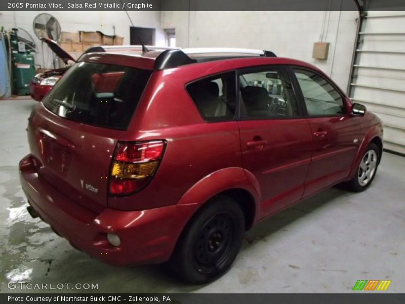 Salsa Red Metallic / Graphite 2005 Pontiac Vibe