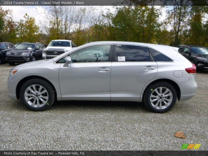  2014 Venza LE Classic Silver Metallic