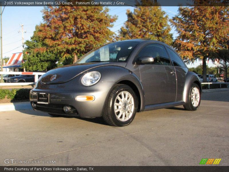 Platinum Grey Metallic / Grey 2005 Volkswagen New Beetle GLS Coupe