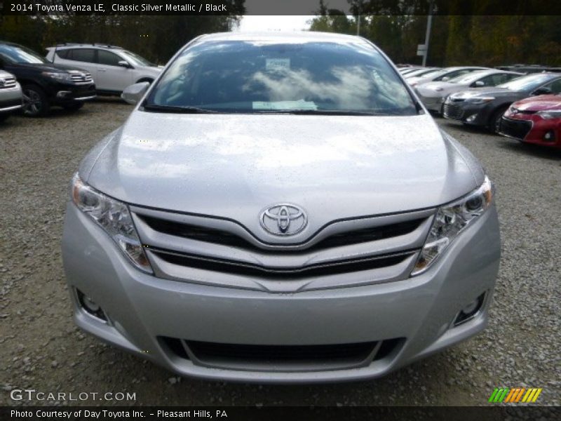Classic Silver Metallic / Black 2014 Toyota Venza LE