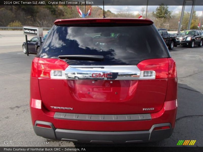 Crystal Red Tintcoat / Jet Black 2014 GMC Terrain SLE AWD
