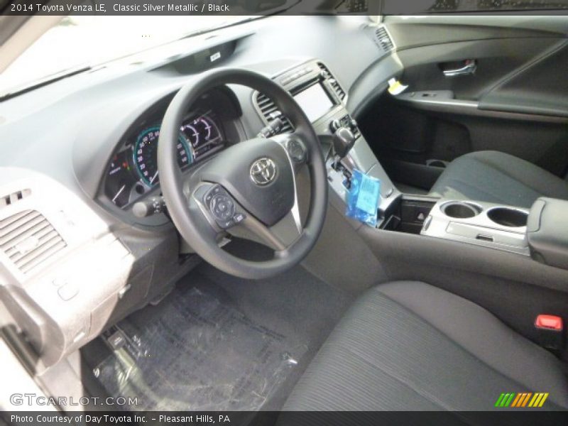 Classic Silver Metallic / Black 2014 Toyota Venza LE