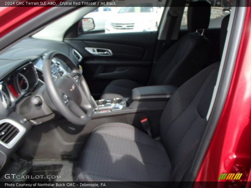 Crystal Red Tintcoat / Jet Black 2014 GMC Terrain SLE AWD