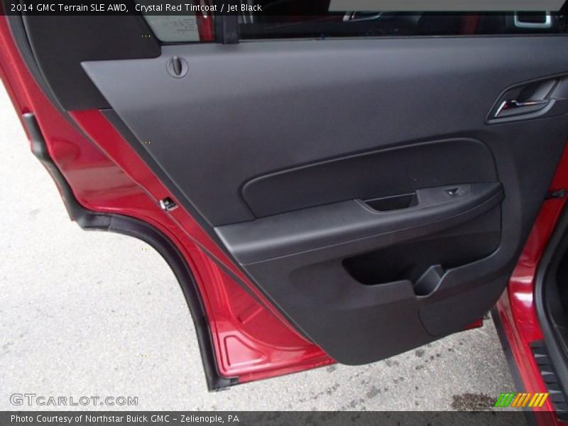 Crystal Red Tintcoat / Jet Black 2014 GMC Terrain SLE AWD