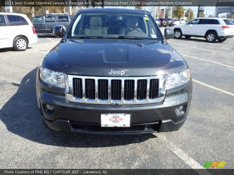 Dark Charcoal Pearl / Dark Graystone/Medium Graystone 2011 Jeep Grand Cherokee Laredo X Package 4x4