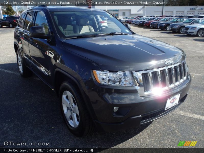 Dark Charcoal Pearl / Dark Graystone/Medium Graystone 2011 Jeep Grand Cherokee Laredo X Package 4x4