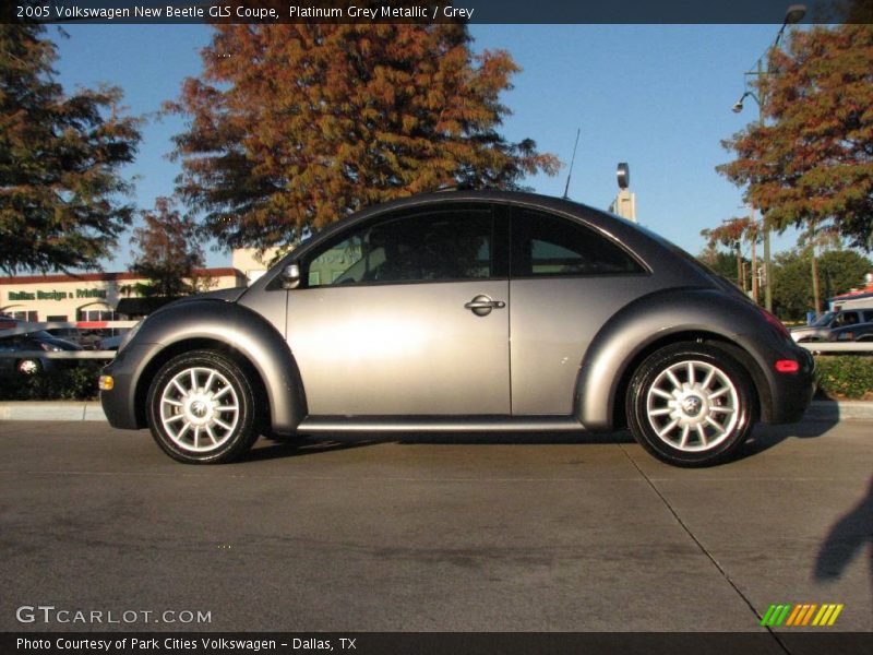 Platinum Grey Metallic / Grey 2005 Volkswagen New Beetle GLS Coupe